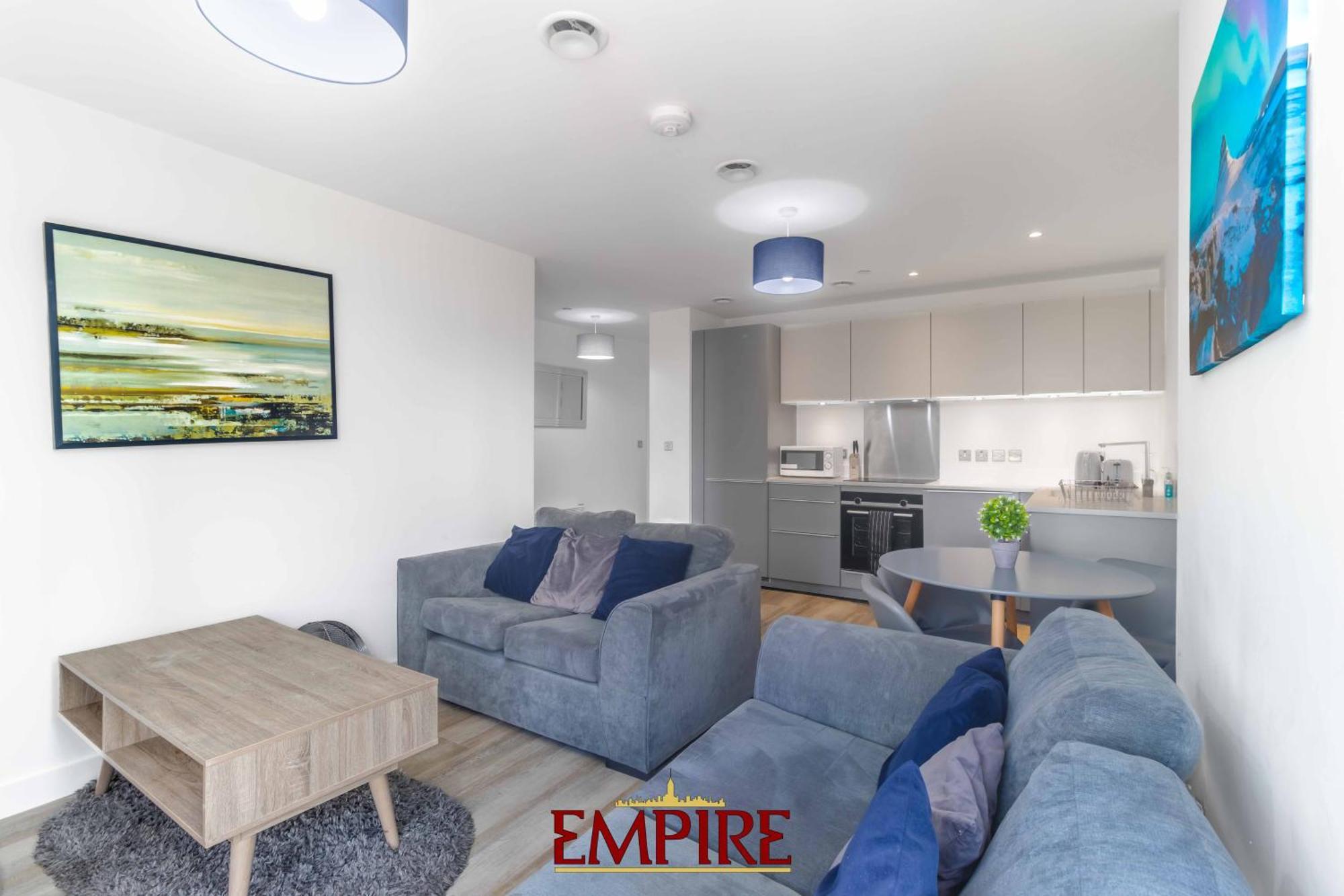 Luxury 2 Bedroom Apartment, On Broad Street! Бірмінгем Екстер'єр фото